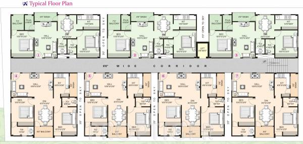 Images for Cluster Plan of Umas Aadya Mansion