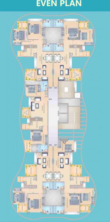 Images for Cluster Plan of S&M The Palazzo