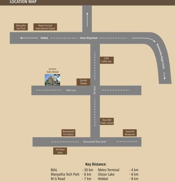  oaks-wood Location Plan
