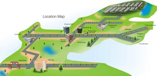  pearl Images for Location Plan of Ramky Group Pearl