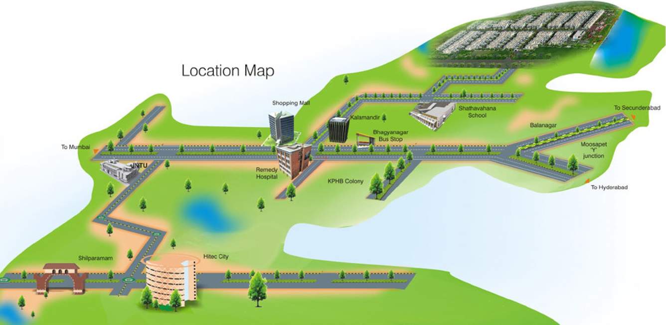  pearl Images for Location Plan of Ramky Group Pearl