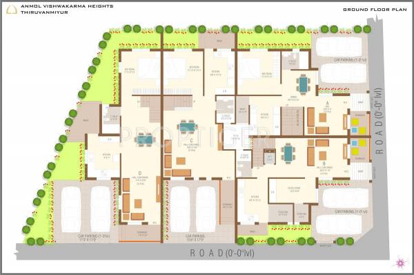 Images for Cluster Plan of Anmol Vishwakarma Heights