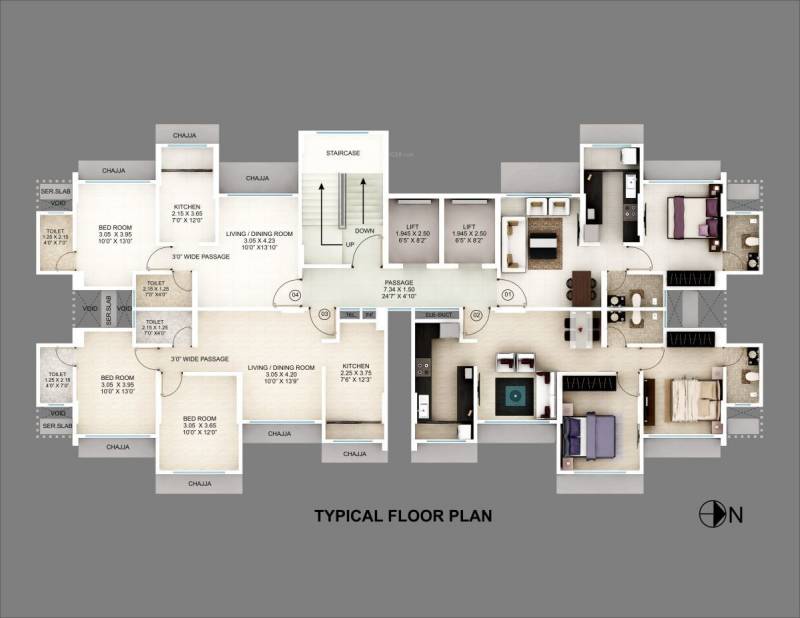 Images for Cluster Plan of Siddhivinayak Solitaire