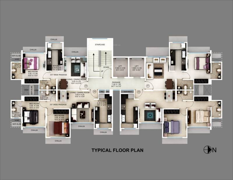 Images for Cluster Plan of Siddhivinayak Solitaire