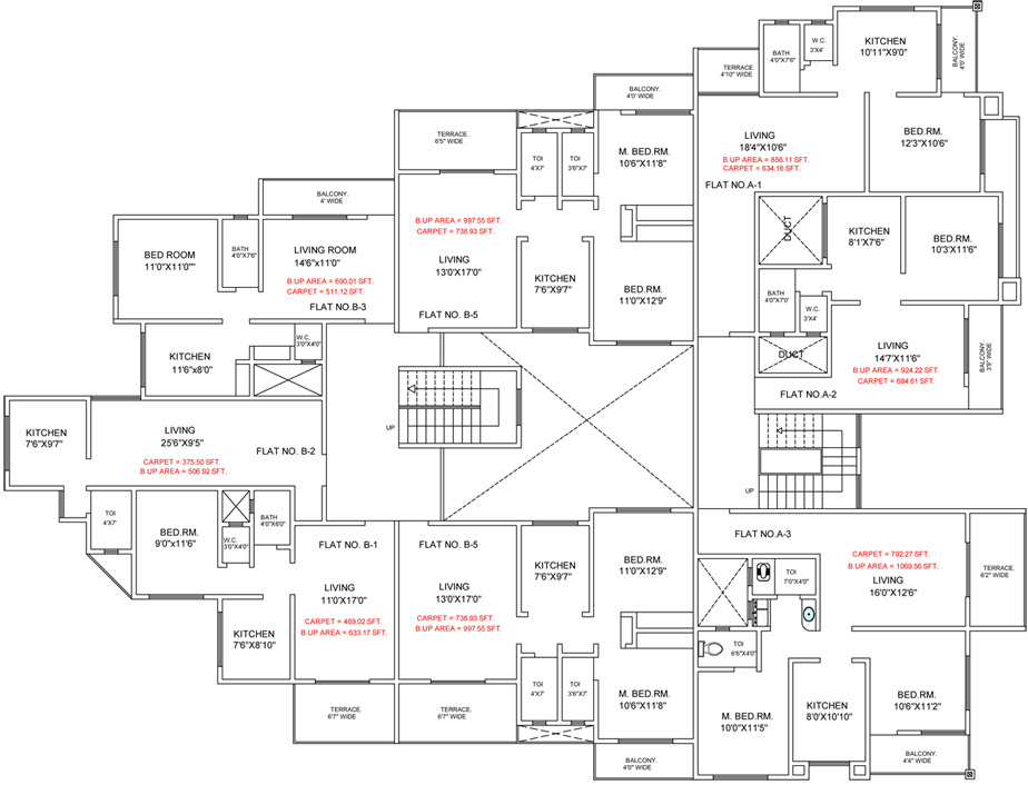 Images for Cluster Plan of Nirman Realtors Sneh Nirman