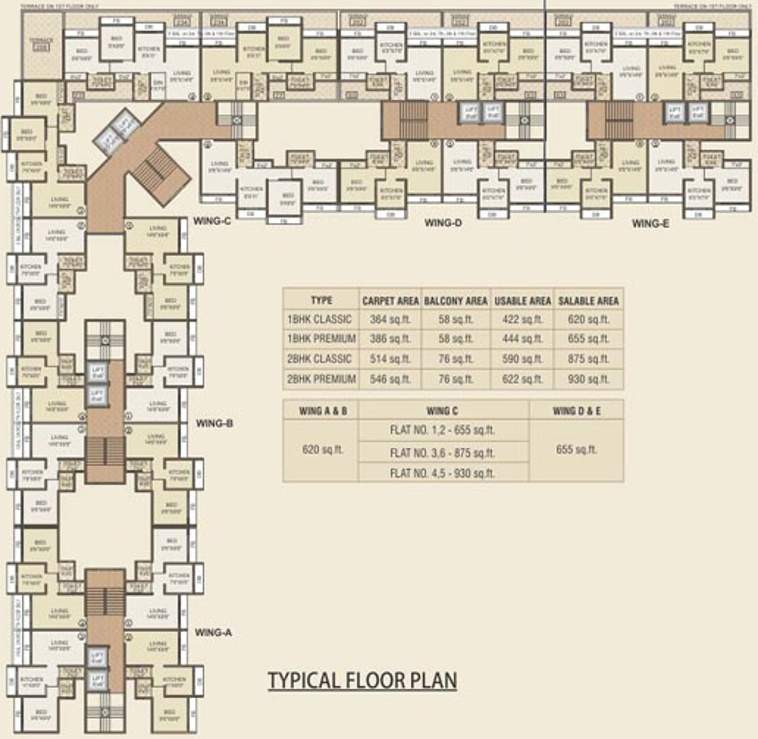  imperial Images for Cluster Plan of Poonam Imperial