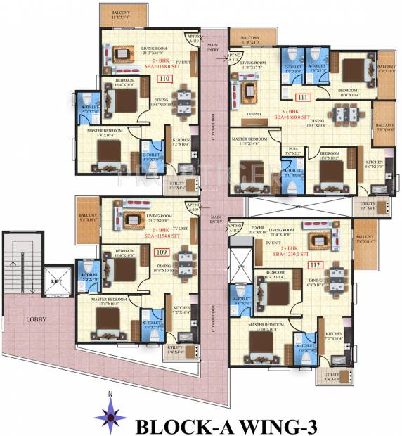  brindavanam Images for Cluster Plan of SV Brindavanam