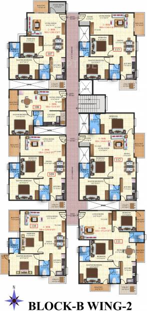  brindavanam Images for Cluster Plan of SV Brindavanam