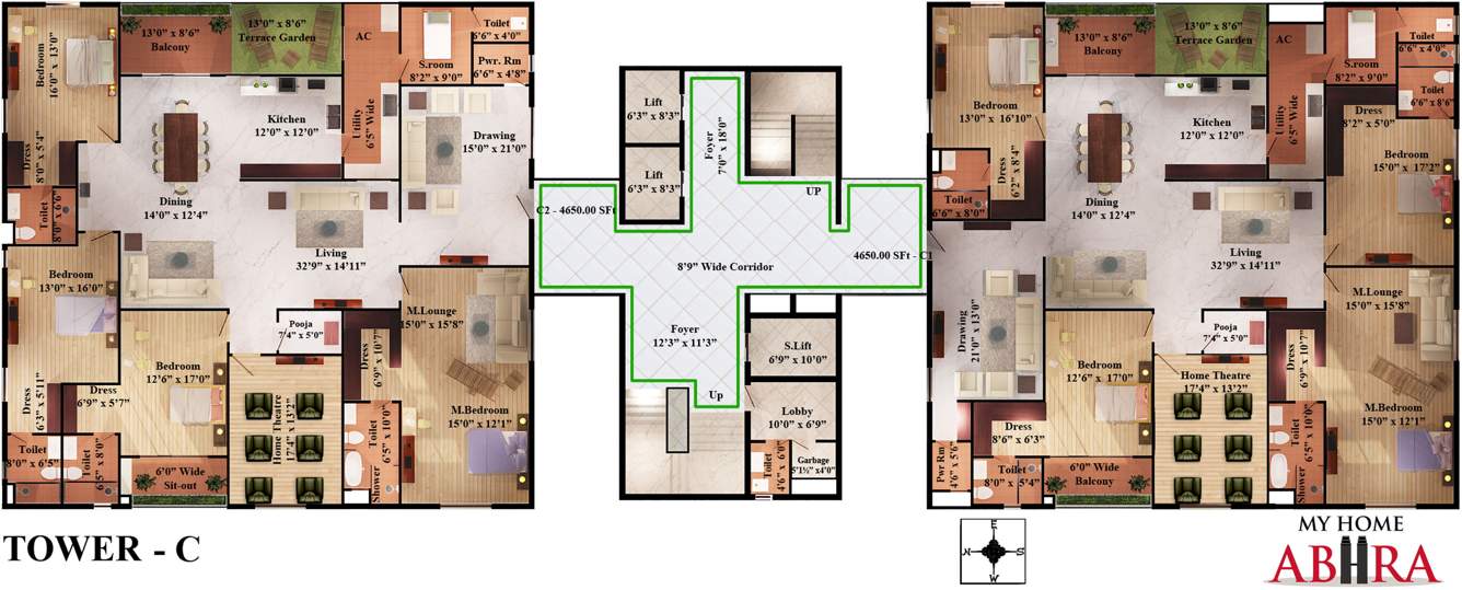  abhra Images for Cluster Plan of My Home Abhra