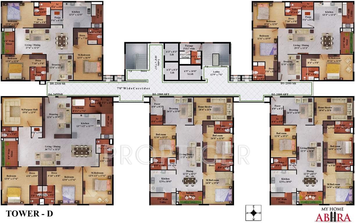  abhra Images for Cluster Plan of My Home Abhra