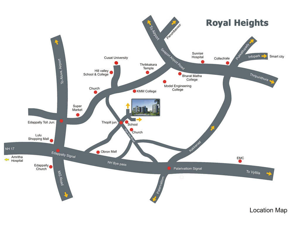 Images for Location Plan of Hoysala Royal Heights