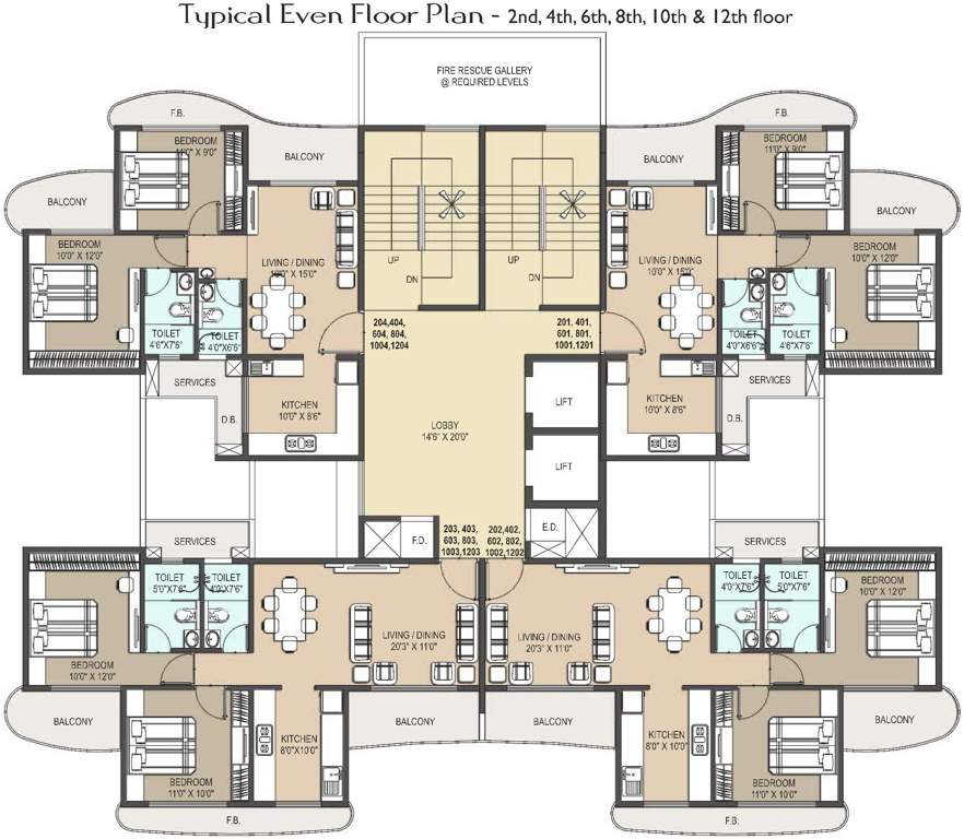 Images for Cluster Plan of Paradise Sai Sahil
