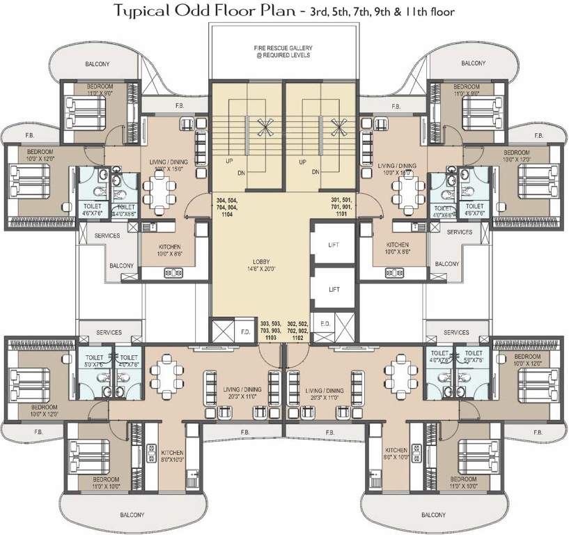 Images for Cluster Plan of Paradise Sai Sahil