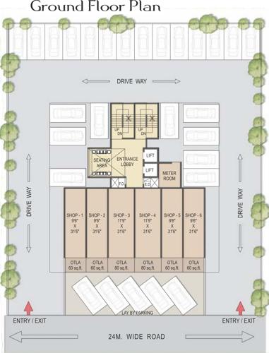 Images for Cluster Plan of Paradise Sai Sahil