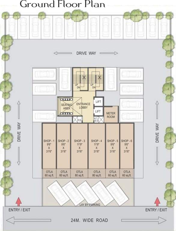 Images for Cluster Plan of Paradise Sai Sahil