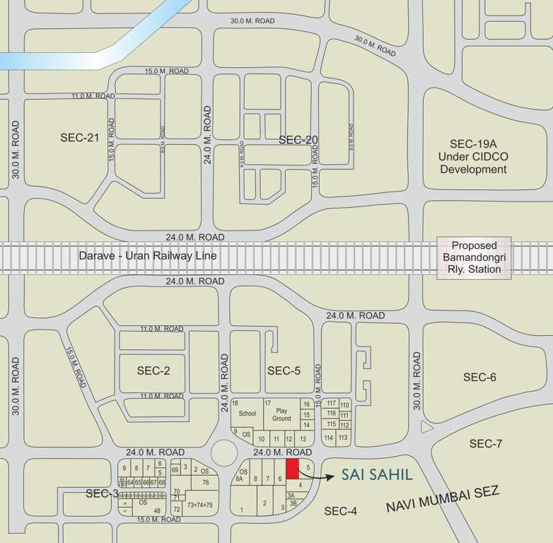 Images for Location Plan of Paradise Sai Sahil