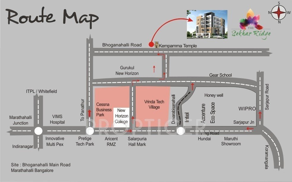 Images for Location Plan of Sekhar Developers Ridge