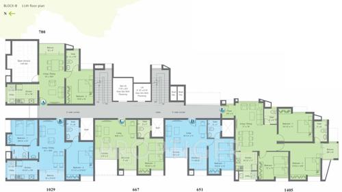  brooksdale Images for Cluster Plan of Appaswamy Brooksdale