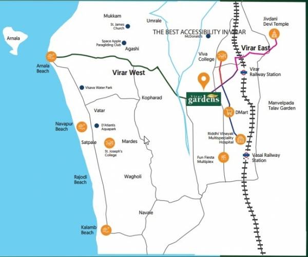  virar-gardens Location Plan
