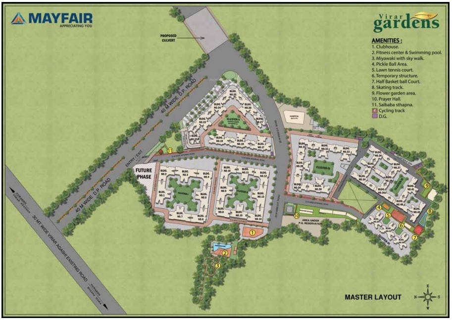  virar gardens Master Plan