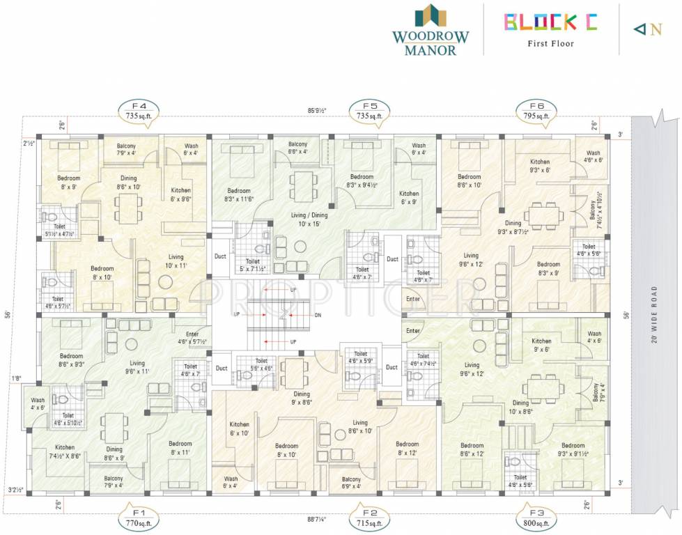 Images for Cluster Plan of Sekaran Woodrow Manor