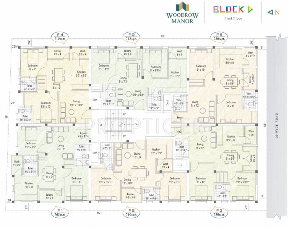 Images for Cluster Plan of Sekaran Woodrow Manor