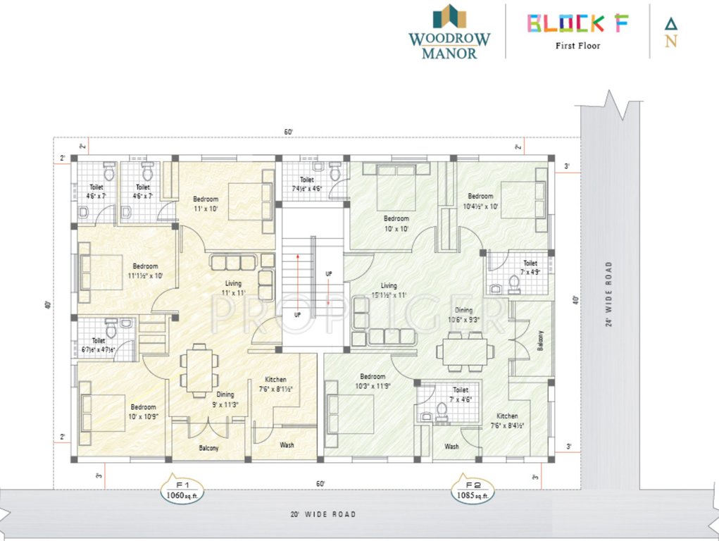 Images for Cluster Plan of Sekaran Woodrow Manor