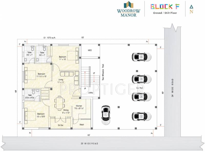 Images for Cluster Plan of Sekaran Woodrow Manor