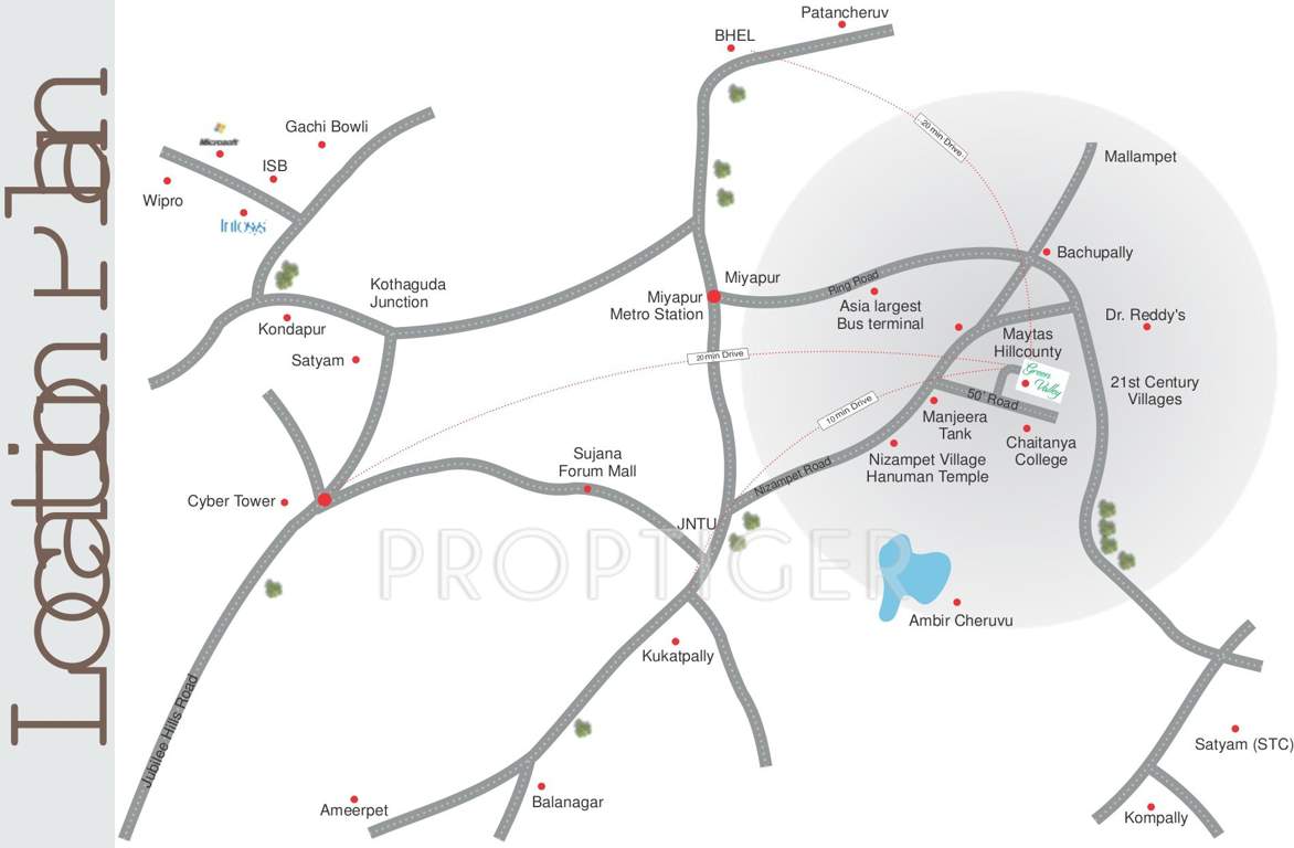 green valley Images for Location Plan of SRS Green Valley