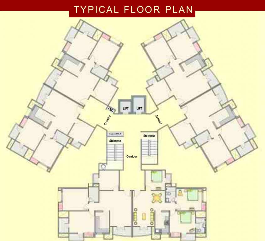  palm court Cluster Plan