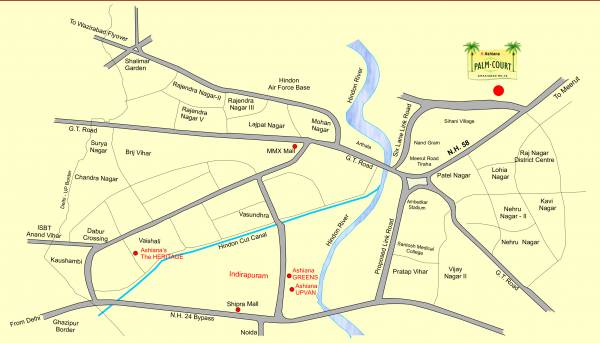  palm-court Location Plan