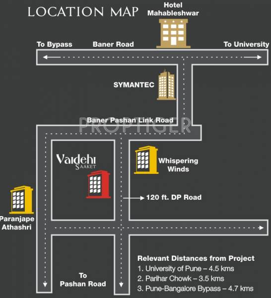 gaikwad vaidehi-saaket Location Plan