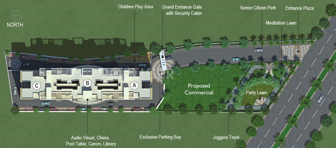 Images for Layout Plan of Aagam Highway Bliss