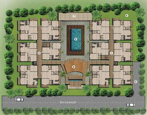  grandeur Images for Layout Plan of Amrutha Grandeur