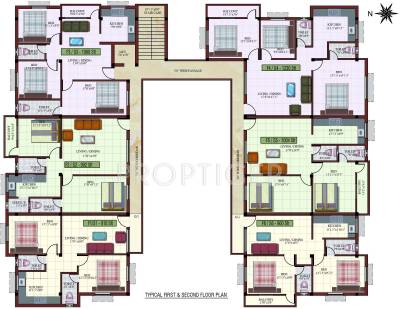 Images for Cluster Plan of Kaaviya Isha