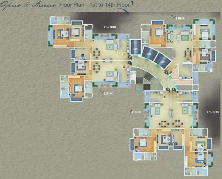 wallace fortuna Images for Cluster Plan of Atul Wallace Fortuna