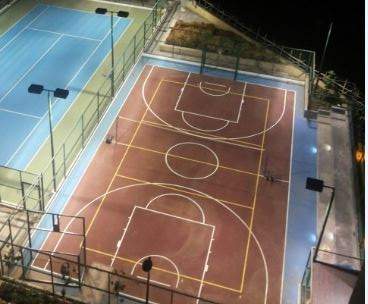 wallace fortuna Basketball Court