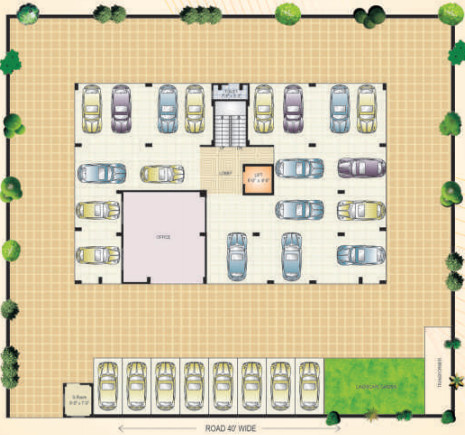  enclave Layout Plan
