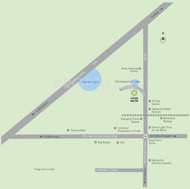  maitri Images for Location Plan of Sycon Maitri