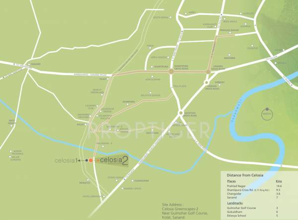 Images for Location Plan of Maruti Celosia Greenscapes 2