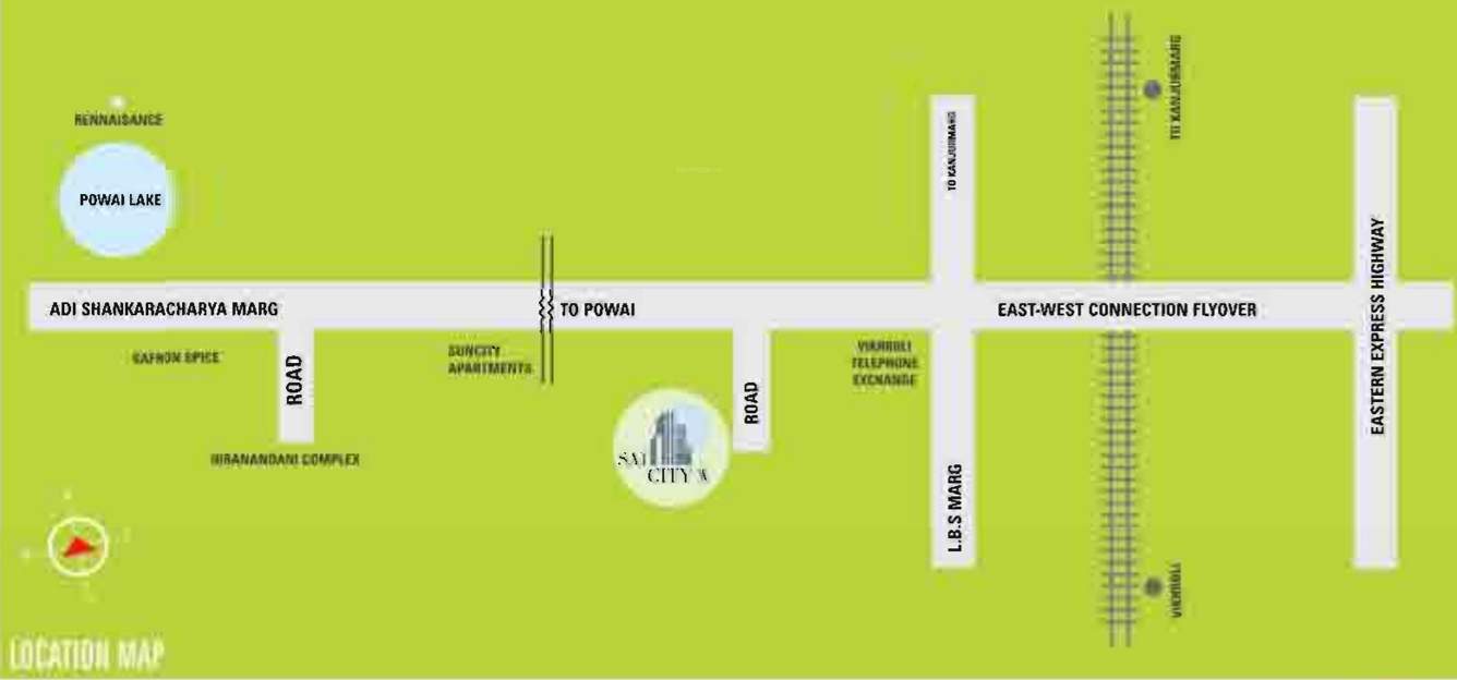  sapphire i Images for Location Plan of Shree Sai Sapphire I