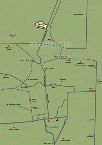 Images for Location Plan of Voora Vidyasagar Oswal Gardens