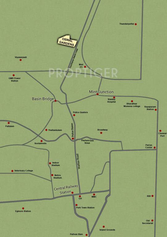 Images for Location Plan of Voora Vidyasagar Oswal Gardens