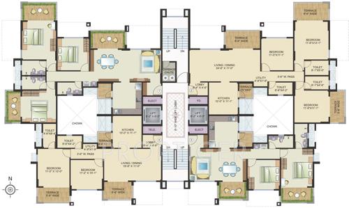 Images for Cluster Plan of Maruti The Iconic Living