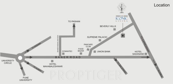 Images for Location Plan of Maruti The Iconic Living