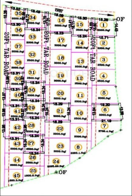 Images for Layout Plan of V3 Saanidhya Plots
