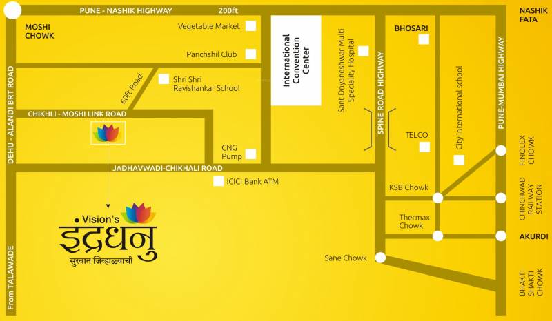 Images for Location Plan of Vision Indradhanu