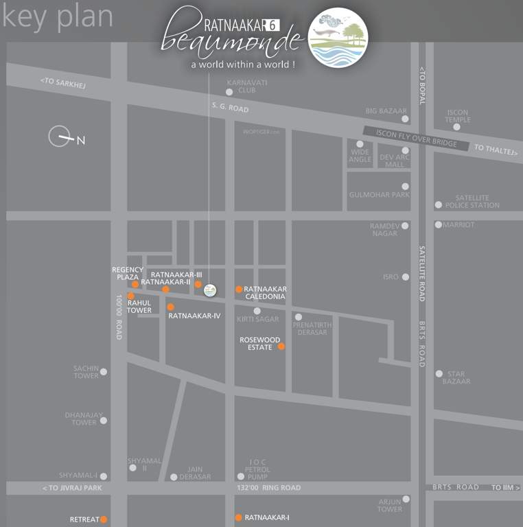 Images for Location Plan of Nishant Ratnaakar BeauMonde