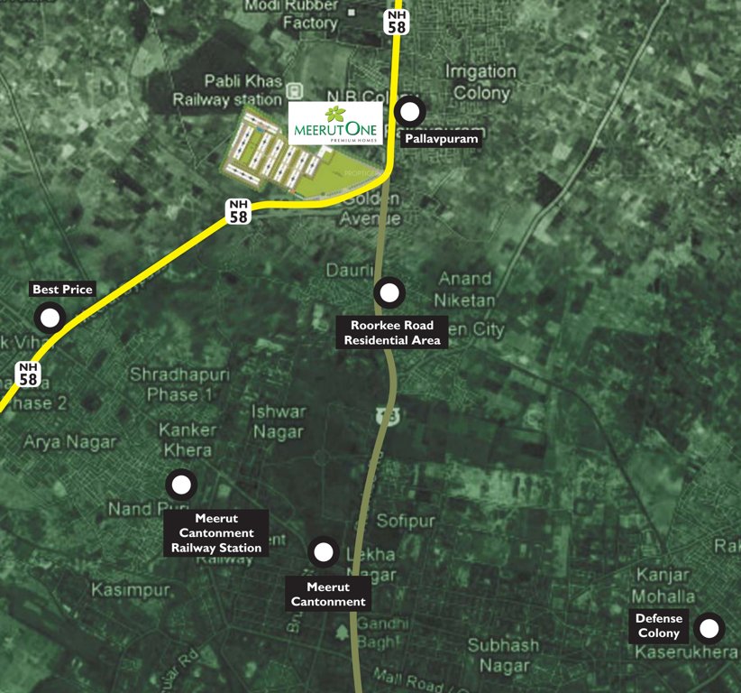 Images for Location Plan of Alpha Meerut One