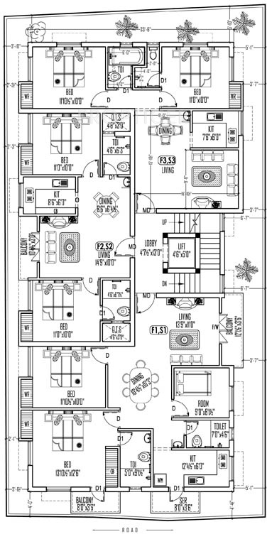 Images for Cluster Plan of Aavaasa Builders Ramagopal